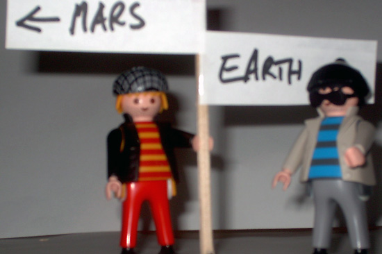 Pete & Rob on Mars