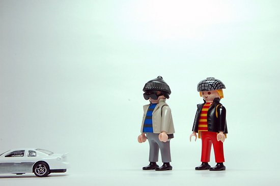 Pete & Rob versus Racing Car