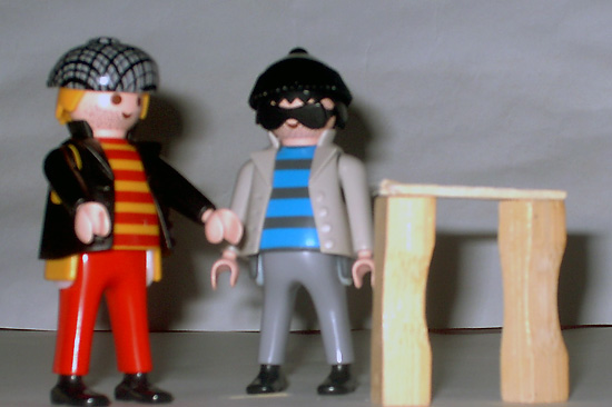 Pete & Rob checking out Karate