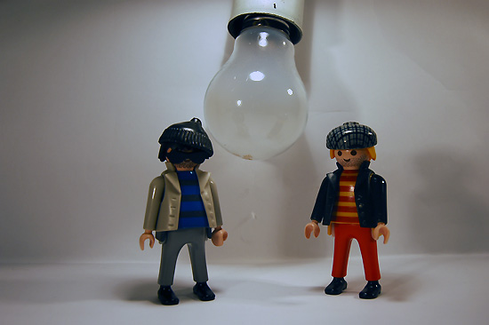 Pete & Rob versus Light Bulb