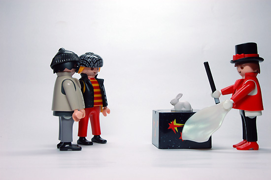 Pete & Rob versus Useless Magician